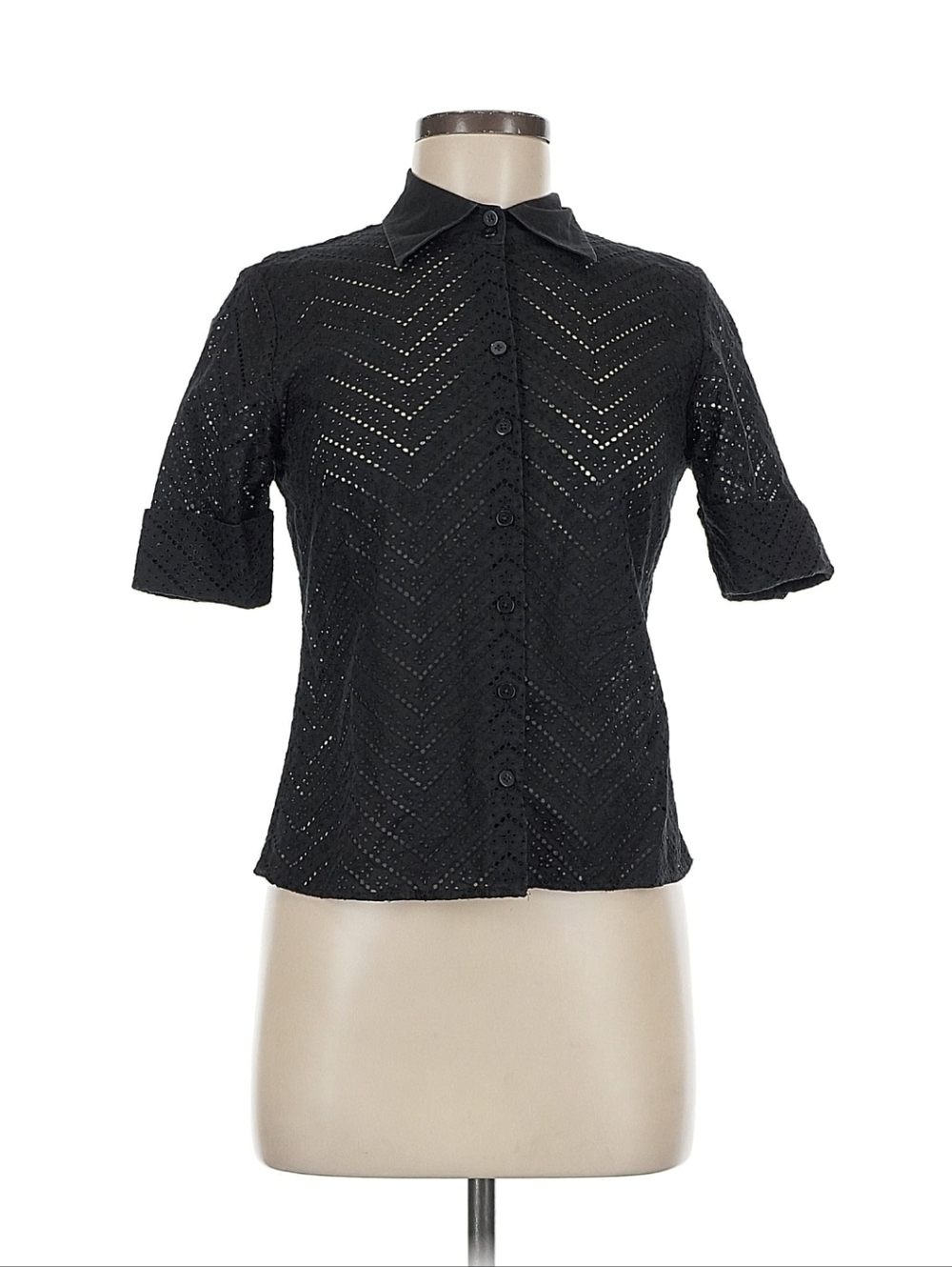 Talbots Eyelet Blouse